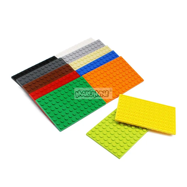 MARUMINE 8x12 MOC Plate 5PCS Building Block Baseplate Create Classic MOC Base Classic Bricks Construction Educational Toys 3