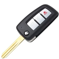 KEYECU รีโมทคอนโทรลรถที่ห้อยกุญแจ3ปุ่ม434MHz สำหรับ Nissan Rogue 2014 2015- 2018 PCF7961M ชิป CWTWB1G767 TWB1G767 28268-4CB1A 5