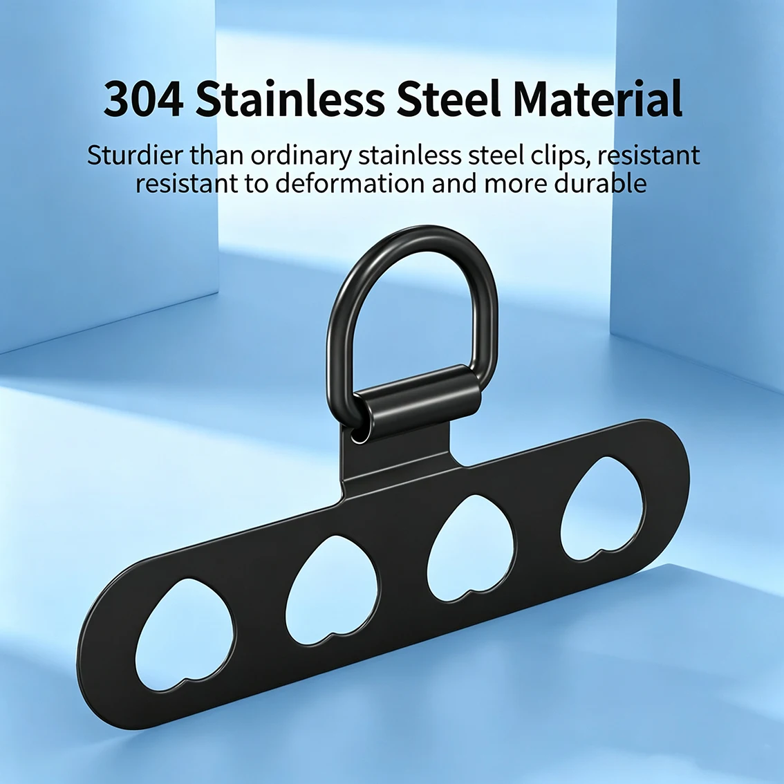 Durable Metal Phone Lanyard with Rotating Strap Connector