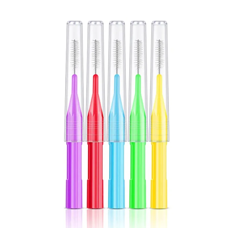 

40-60Pcs Interdental Brushes Health Care Teeth Whitening Interdental Cleaners Orthodontic Dental Tooth Brush Oral Hygiene Tool