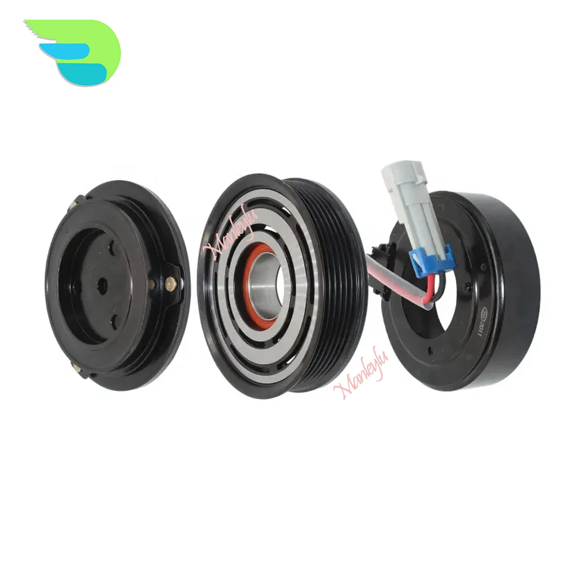 

AC Compressor Clutch Pulley for OPEL VECTRA C SAAB 9-3 2.8 TURBO CADILLAC BLS R1580035 6854003 9225560 13191996 6854073 73502805