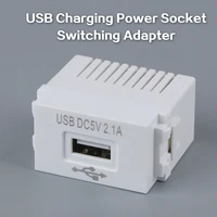 Panneau de chargement de téléphone portable, Module d'alimentation USB, prise 220V, transformateur 5V, 2,1 a, prise de courant USB, adaptateur de commutation 2