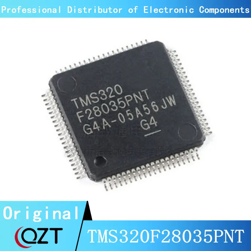 10pcs/lot TMS320F28035PNT QFP TMS320F28035 320F28035 LQFP-80 chip New spot