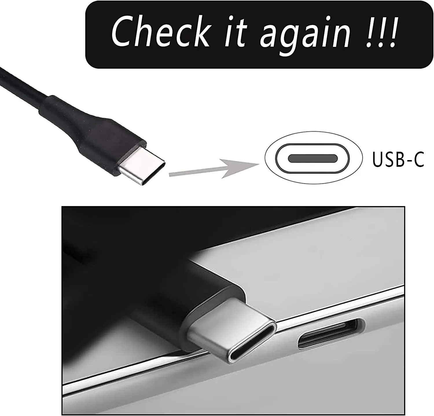 레노버 ThinkPad T480 T480s T580 X280 X380 E580 L380 L480 15V-3A 용 기존 65W 20V 3.25A 유형 C AC 어댑터 노트북 충전기