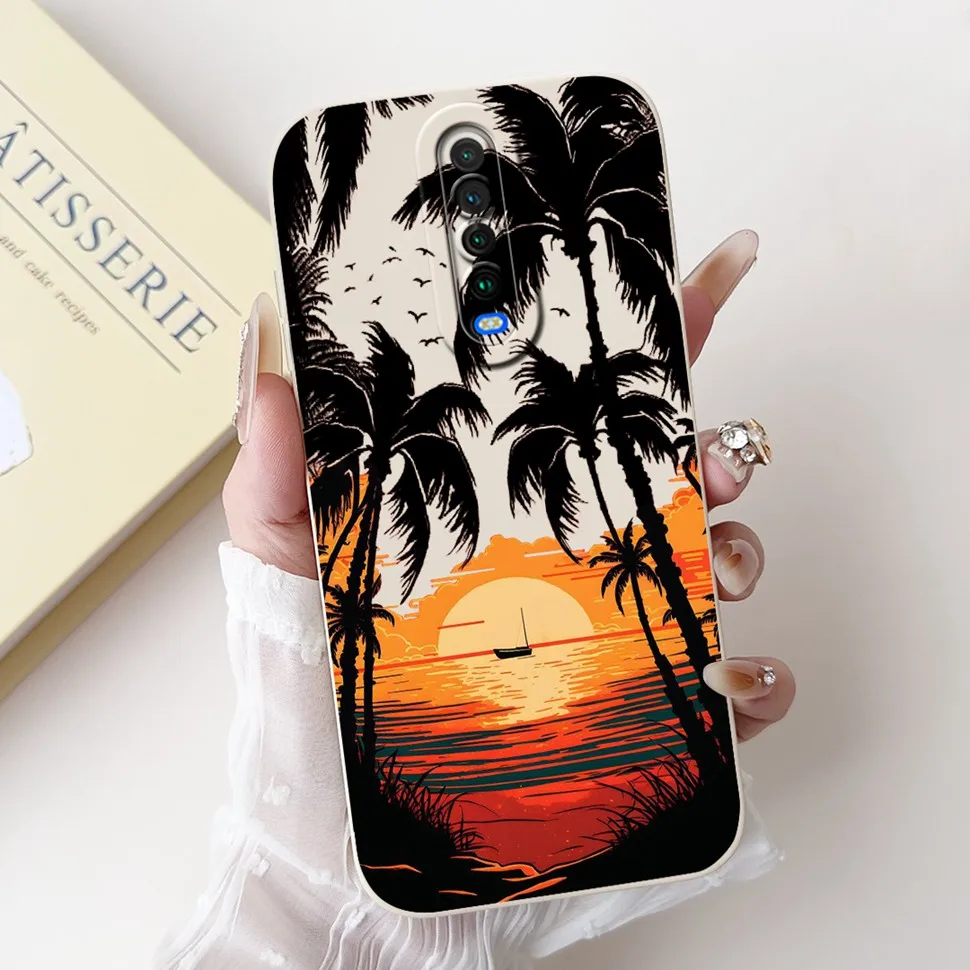 Fashion Painted Soft Silicone Phone Case - Stylish TPU Cover