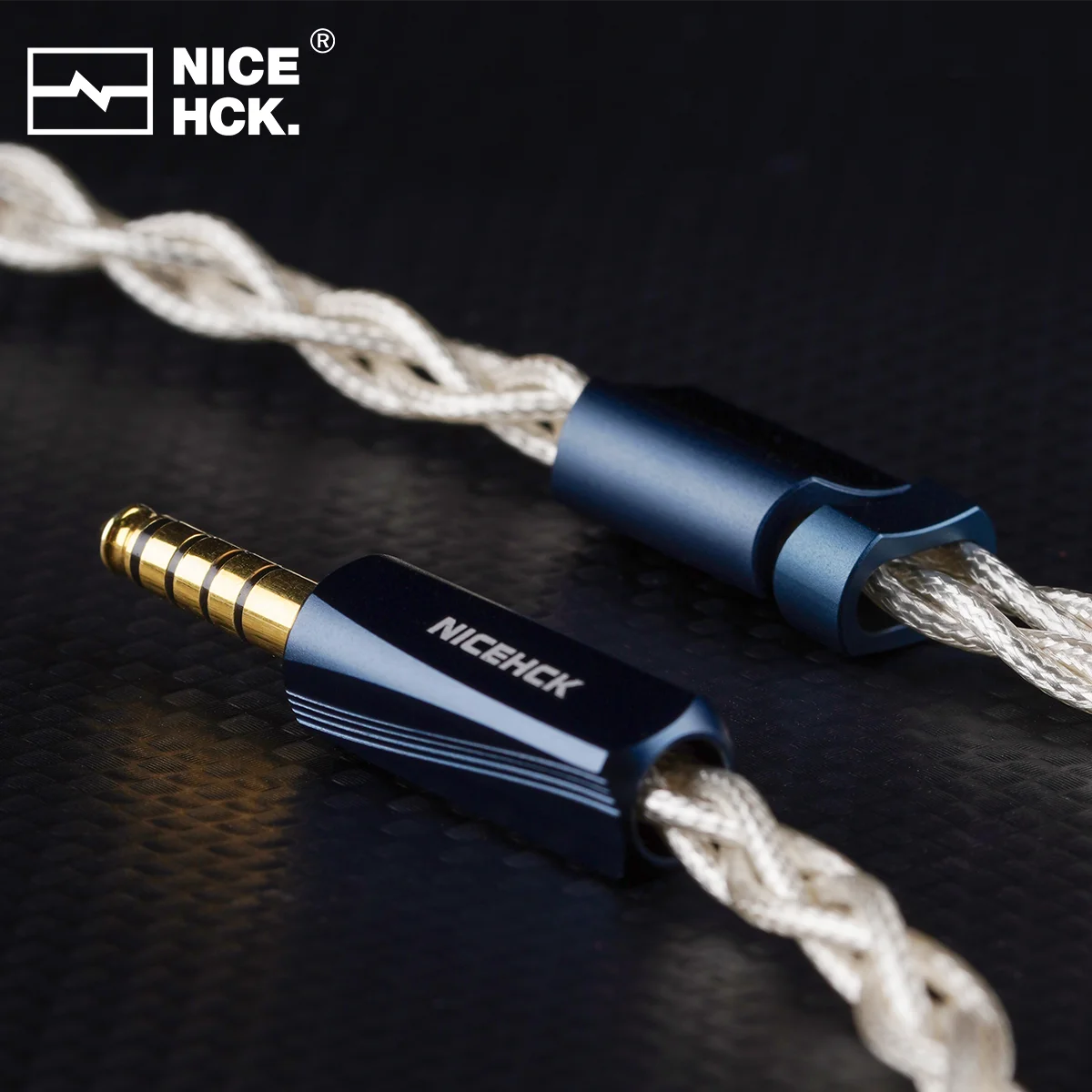 NICEHCK NicehckAuKing2 イヤホンケーブル NICEHCK AuKing2 イヤホンアップグレードケーブル 7N 金メッキ