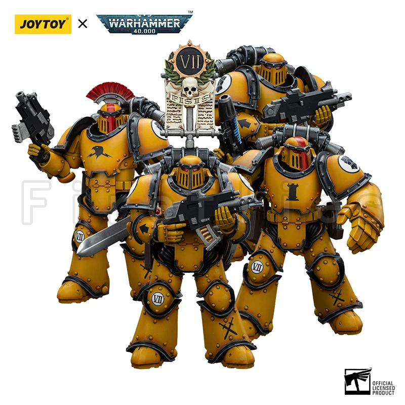 1/18 JOYTOY Action Figure The Horus Heresy 40K Fists Squads & Mechas Anime Model Toy - Image 3