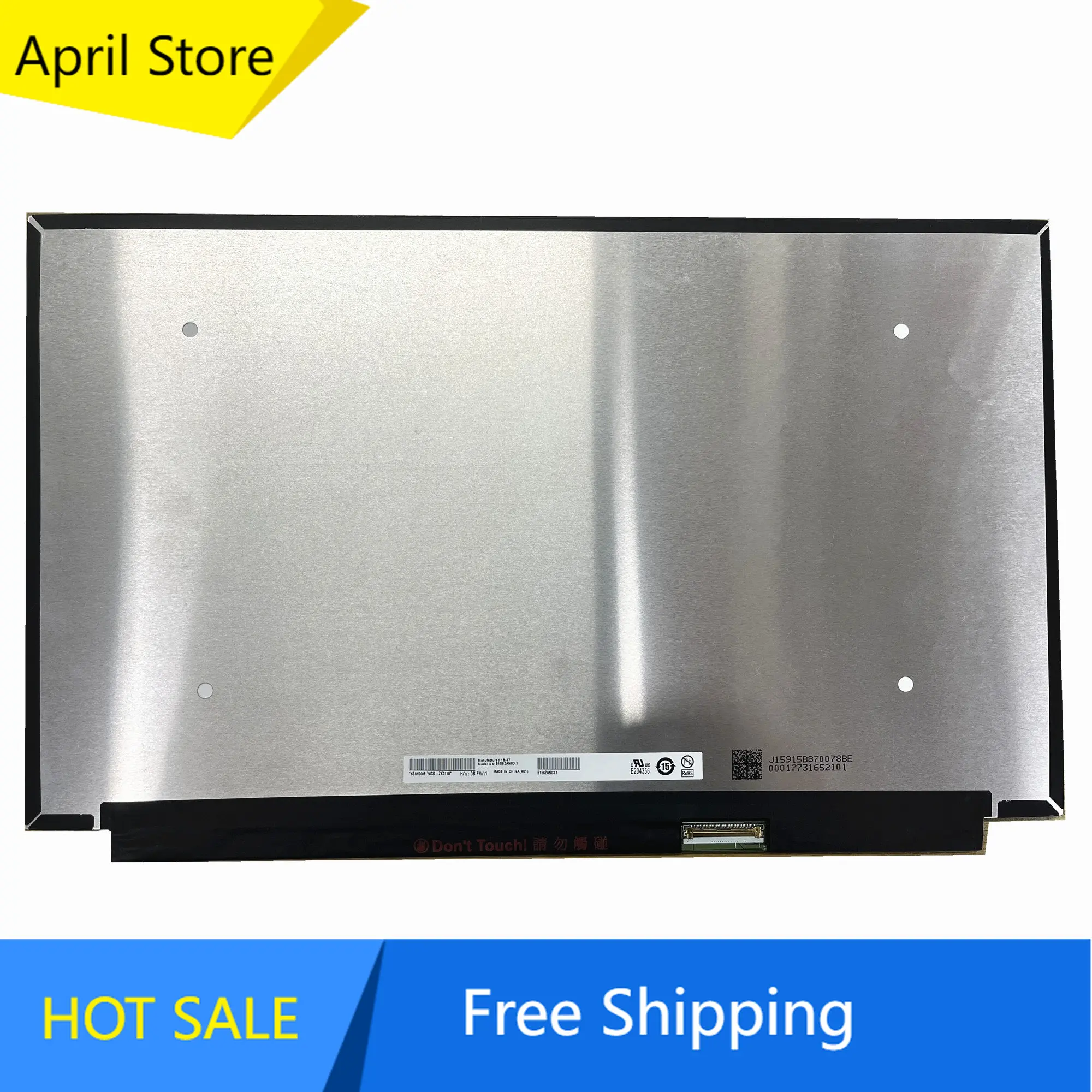 

B156ZAN03.1 B156ZAN03.2 15,6 ''матрица ЖК-экрана ноутбука 3840*2160 EDP 40 контактов