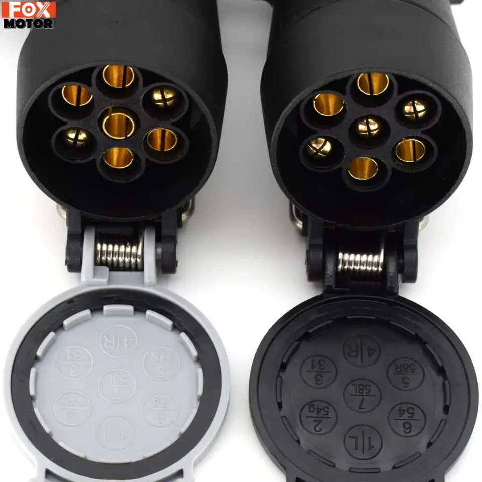 Adattatore per spina da 13pin a 7pin connettore per rimorchio 12V