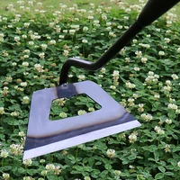 Handheld Hollow Hoe Sharp Thickened Agricultural Weeding Hoe Garden Weeding Hoe for Backyard Weeding Loosening Farm Planting 1