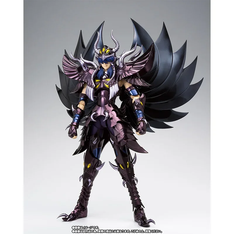 Фото Bandai Оригинальные фигурки героев аниме Saint Cloth Myth EX GARUDA AIACOS из ПВХ, металлическая броня, коллекция игрушек ручной работы для мальчиков №2