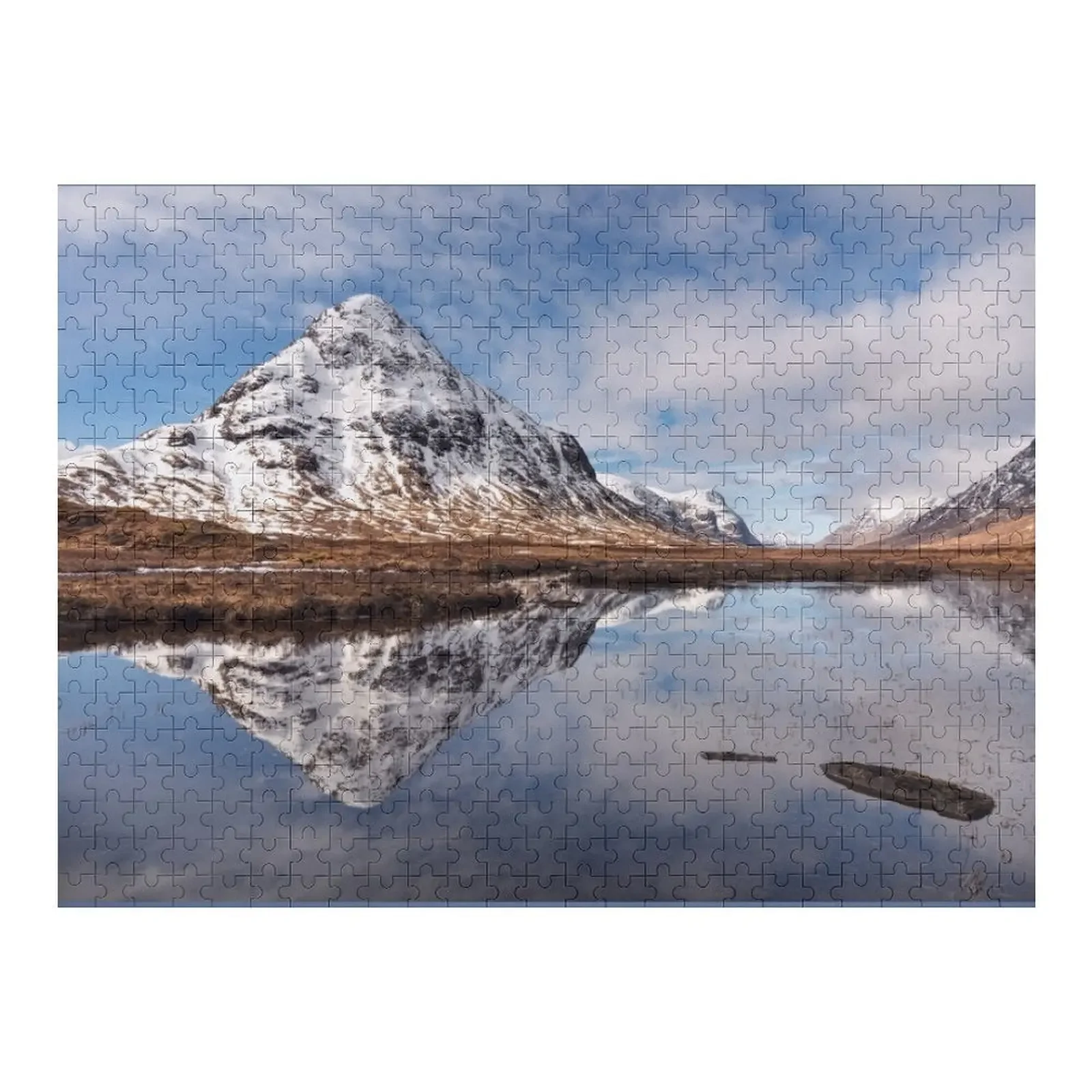 

Glen Coe Winter Scene Scottish Highlands Jigsaw Puzzle Novel Toys For Children 2022 Customs With Photo Custom Wooden Gift Puzzle