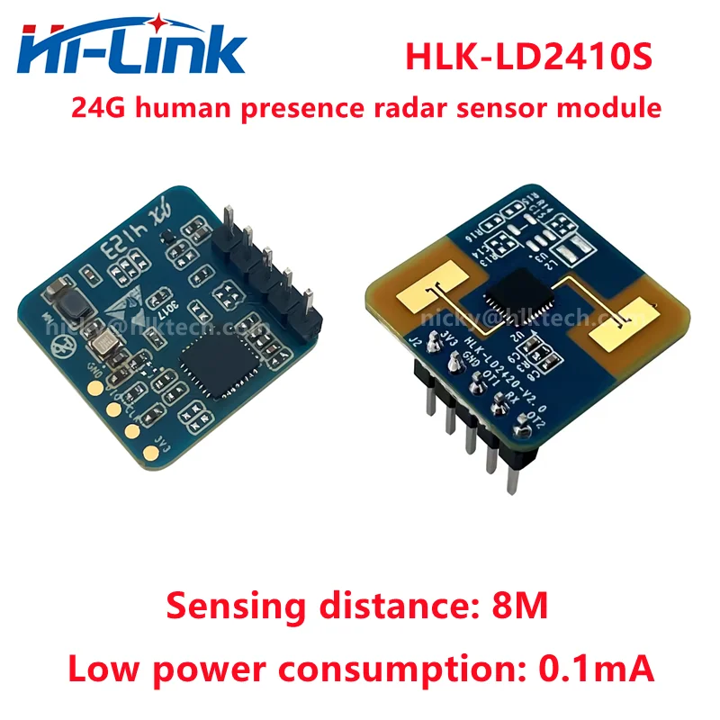 Hi-Link Rohs/FCC/CE 24G HLK-LD2410 LD2410C LD2420 LD2450 LD2401 Smart Home/Hotel Human Presence Moti