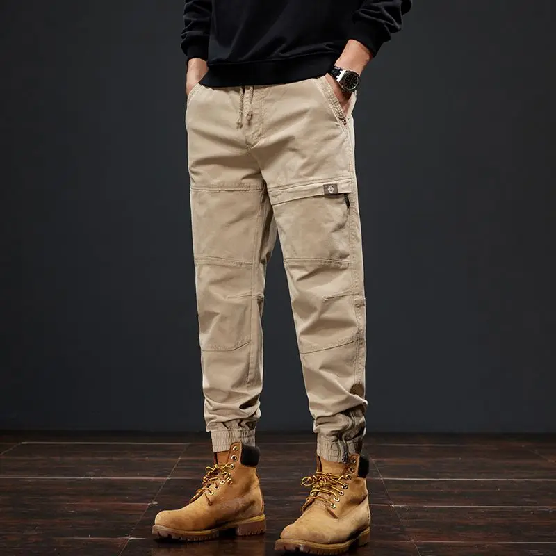 KSTUN Purple Pants Men Cargo Pants Harem Loose Stretch Patchwork Casual Men's Pants  Zipper Designer Streetwear Mens Clothing 4
