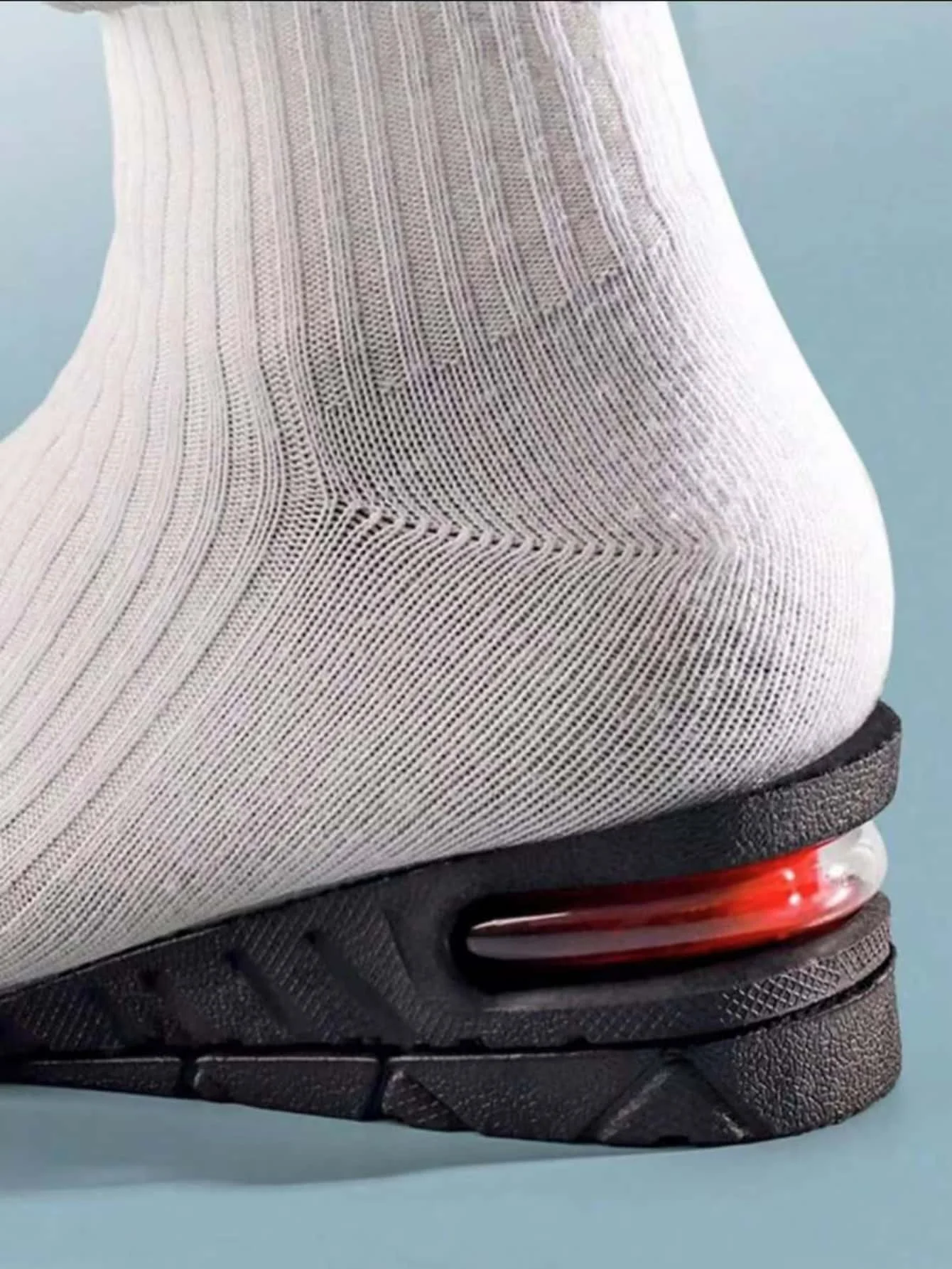 2 أزواج نعل مرتفع الصيف الرجال والنساء زوج واحد غير مرئية الداخلية مرتفعة وسادة هوائية نصف وسادة ل COSPLAY