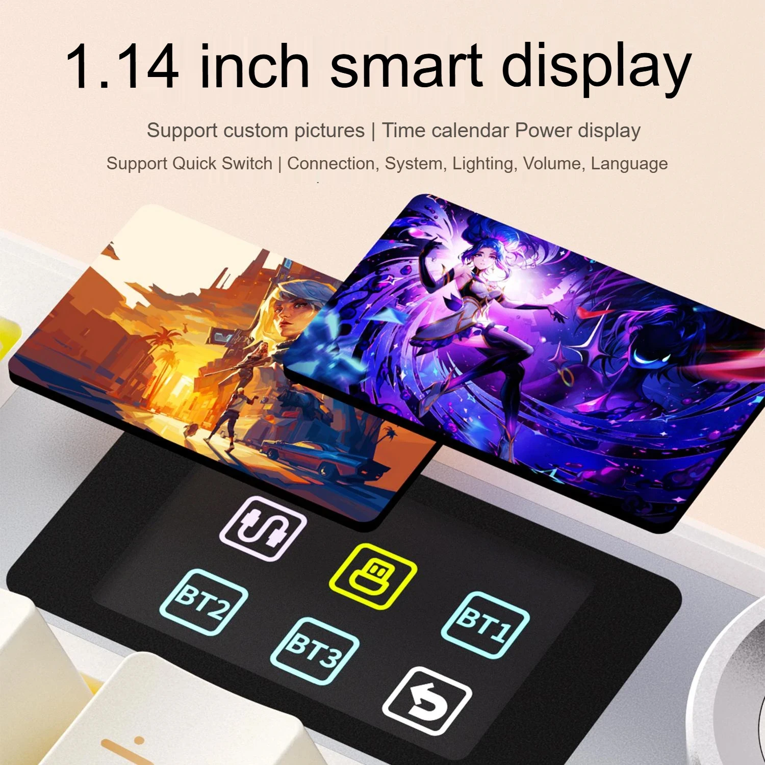 AULA F108 PRO 기계식 키보드 맞춤형 100% 레이아웃 RGB 백라이트 무선 블루투스 Hifi 스위치 게임용 키보드