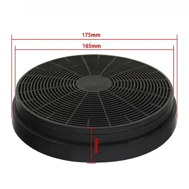 1 ชิ้น C026 เครื่องดูดควันถ่านกัมมันต์สำหรับห้องครัวติดผนังแบบไม่มีท่อระบายอากาศเปลี่ยนเตาถ่านเครื่องกรองระบายอากาศ 1