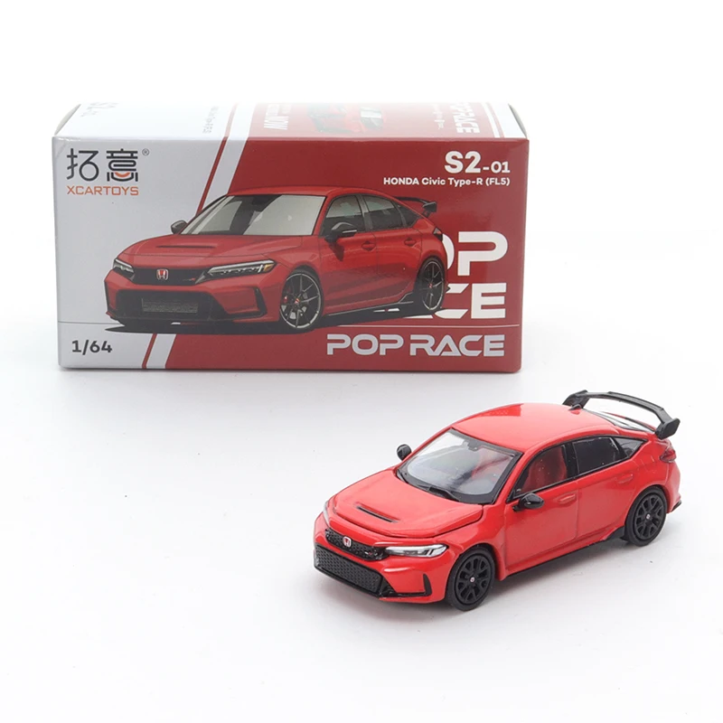 

XCarToys 1/64 Honda Civic Type-r (fl5) Red Alloy Car Die Cast Model Series Gift Collect Ornaments Boy Toys Gift