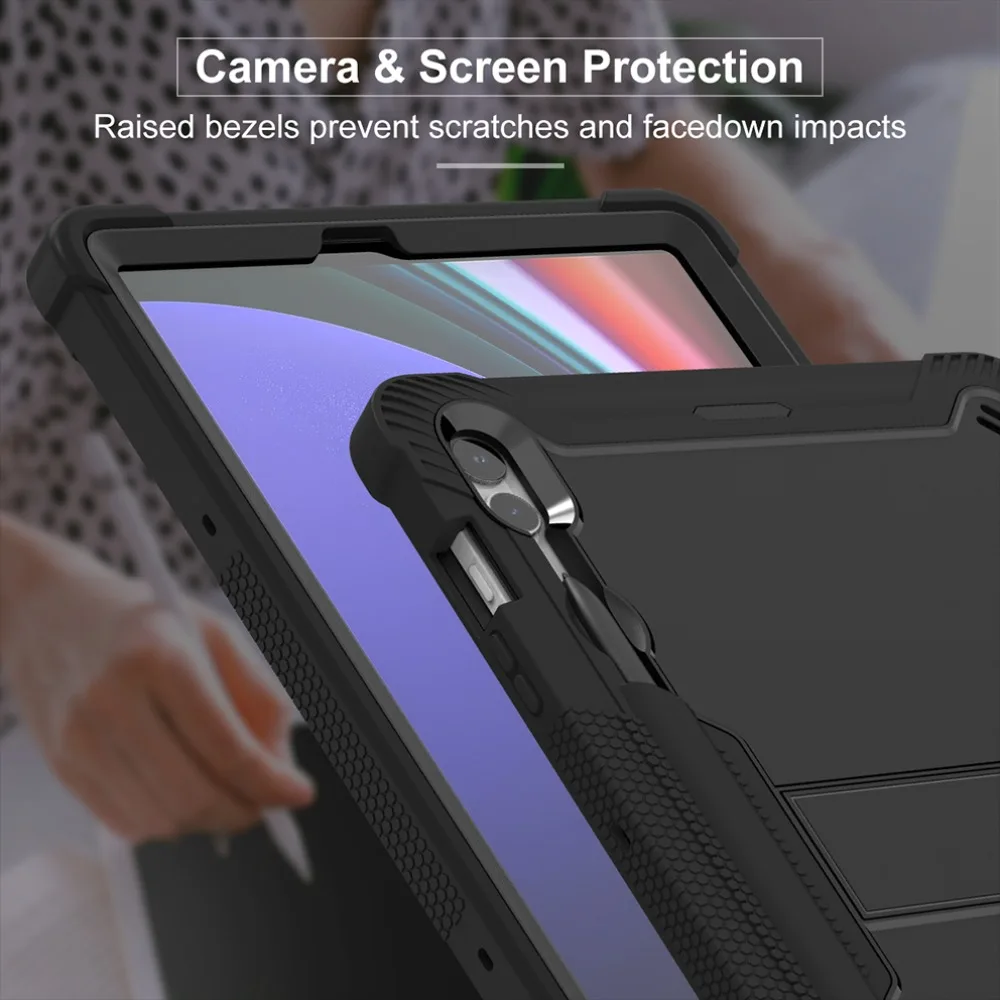 Universal Multifunctional Tablet Case, Anti-Slip & Dirt-Resistant with All-Round Protection