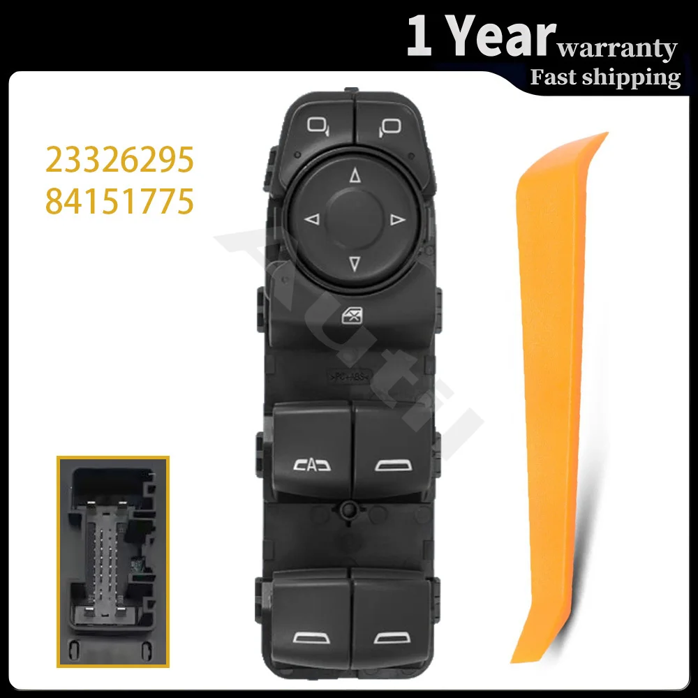 For Chevrolet Malibu Blazer GMC Acadia Terrain Buick Encore GX Front Left Side Electric Window Siwtch Button 23326295 84151775 1
