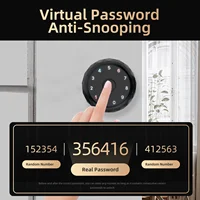 Viladepot Smart Lock Fingerprint Door Lock TYPE-C Interface App Control Passcode Unlock Electronic Touchscreen Keypad Indoor - Image 4