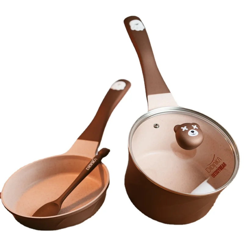 

Многофункциональная кухонная посуда с милым медведем