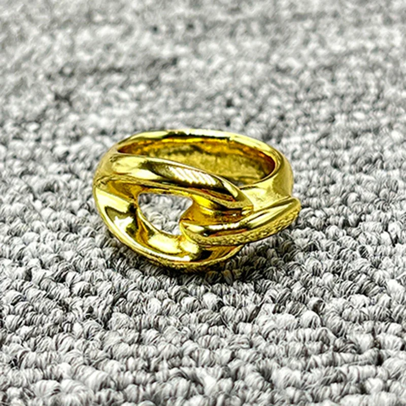 Best Sellers2022 New Fashion Silver Plated 14K Gold Charm Ring Regalo Di Gioielli Di Nicchia