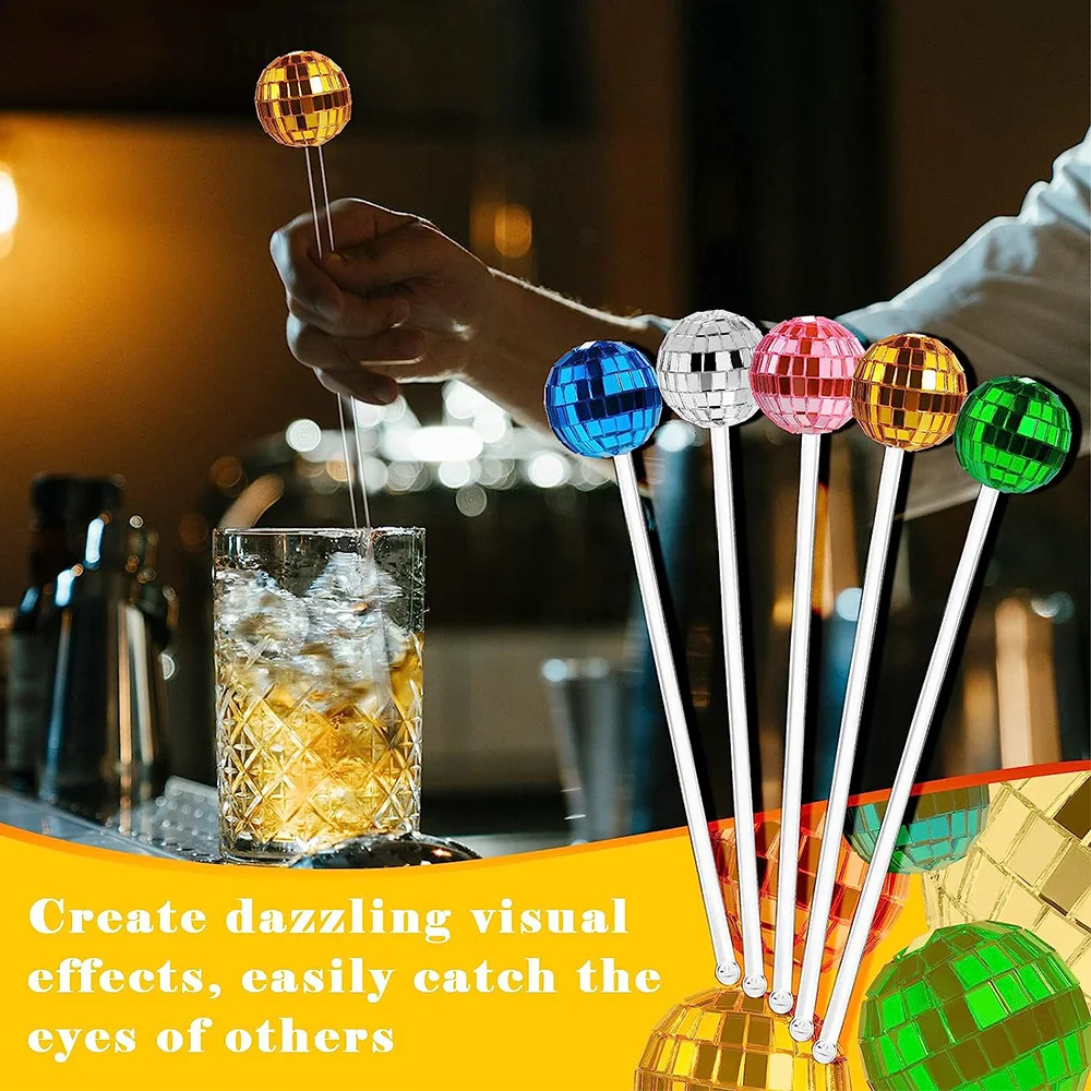 https://ae01.alicdn.com/kf/S641935c5d6554120ba645f789764443cO/Cocktail-Stirrer-Round-Top-Swizzle-Sticks-Muticolored-Disco-Ball-Drink-Mixing-Stirrers-for-1970s-Disco-Party.jpg