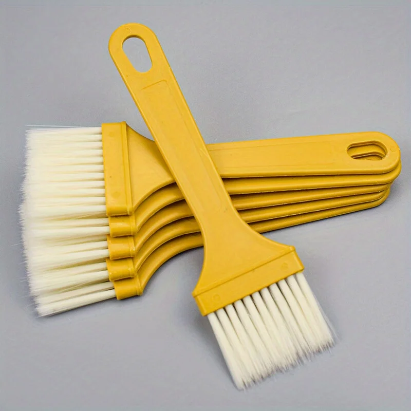 4Pcs Multipurpose Food Grade Plastic BBQ Oil Brush Reusable Barbecue Basting Brush High Temperature Resistant Baking Tool cleaning brush