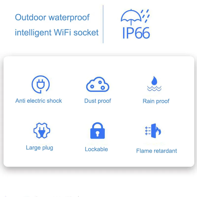 sul afric power jack ip66 outdoorwaterproof interruptor
