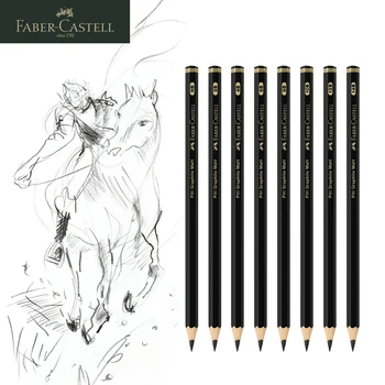 Faber-Castell Pitt Matte Graphite Pencil Set – 8 Pcs 1