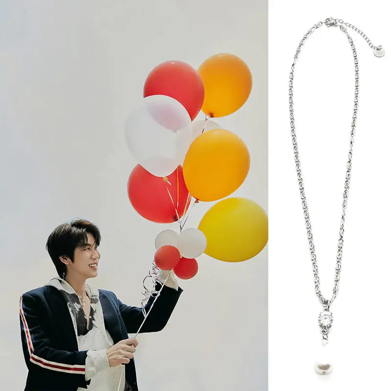 Thai drama BetweenUsTheSeries Even Sun Boun Prem BounPrem Titanium steel necklace gift