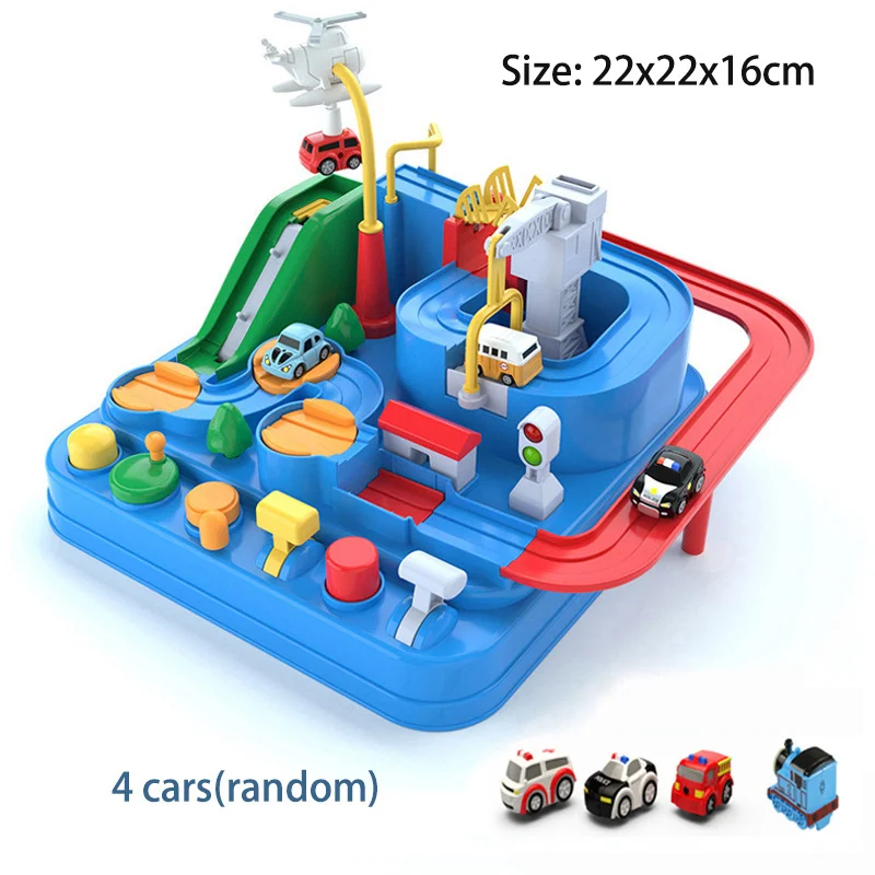 Race Track Adventure: Interactive Educational Toy Set