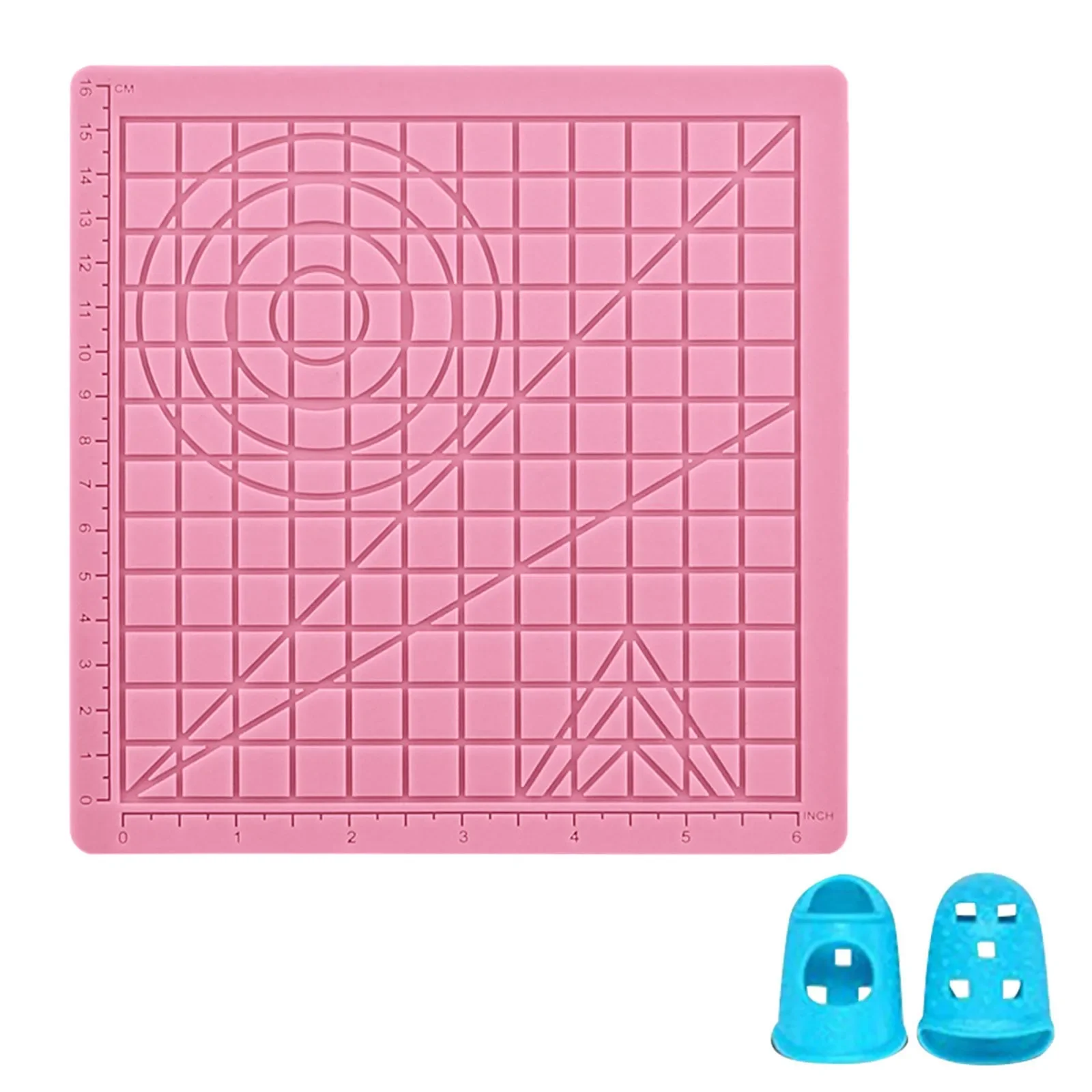 Tappetino 3D Per Penne Stampa 3D - Base In Silicone Flessibile Con Stampi Incorporati