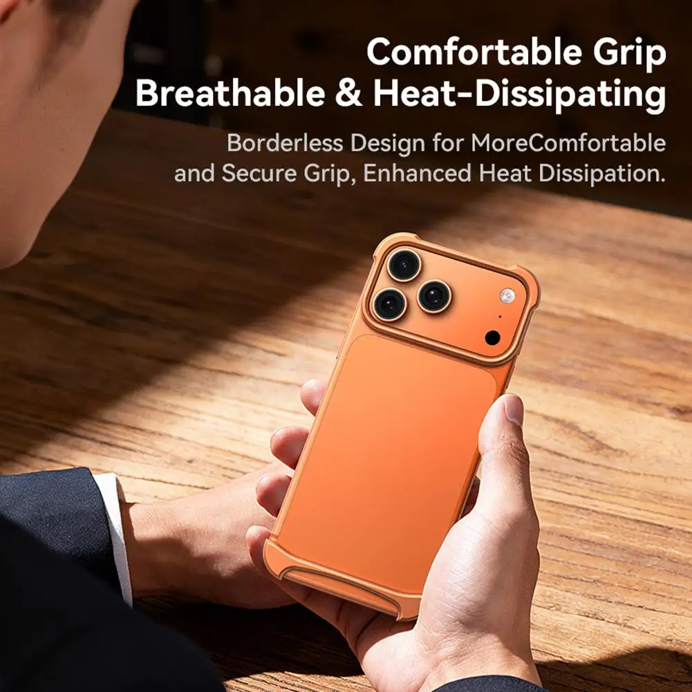 Aluminium Frame Luxury Anti-Fall Metal Protective Case with Heat Dissipation