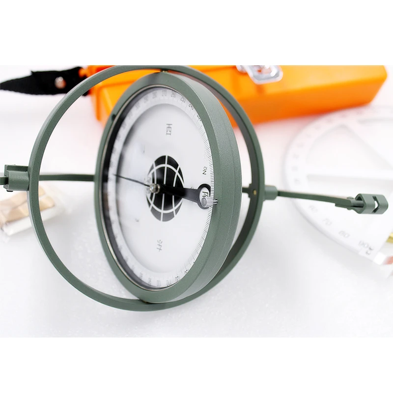 100-G1 Suspended Mining Compass Plastic Gradiometer Antimagnetic Mine Hanging Compass With Tilt Gauge