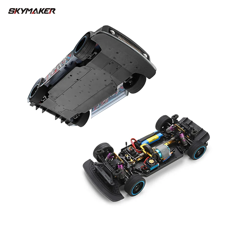 WLtoys 104072 RC Car 1/10 4x4 Off Road Remote Control High Speed 60Km/H  with Brushless Motor Drift Racing RC Toy Car for Adults