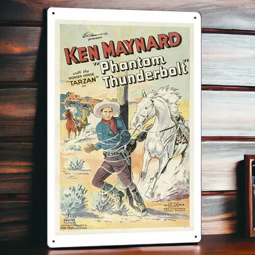 

Phantom Thunderbolt металлический кинопостер Оловянная табличка настенная декоративная пленка 8 "x 12"