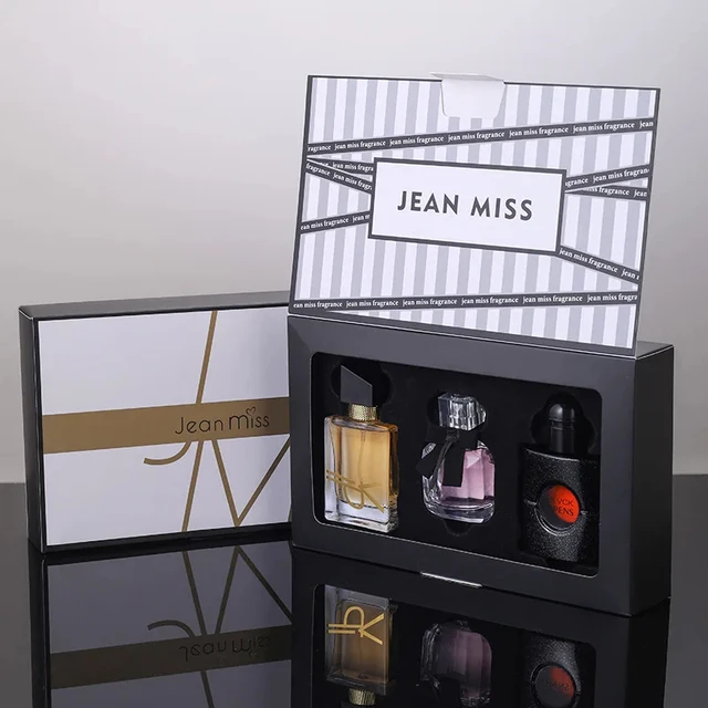 3Pcs Women's Perfume Gift Set, Long Lasting Floral Fruity Eau de Parfum Spray, Luxury Fragrance Set for Daily Dating, Valentine'