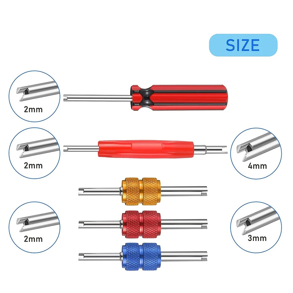 Valve Stem Tire Valve Tool for Cars Trucks Motorcycles Bikes