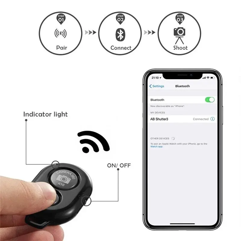 LED Ring Light with Smartphone