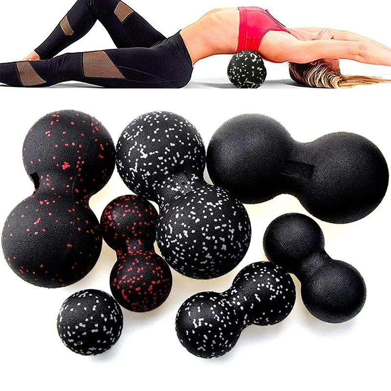 Fitness Ball Set High Density EPP Firm Peanut Massage Balls Lightweight for Myofascial Release Deep Tissue Therapy 2023
