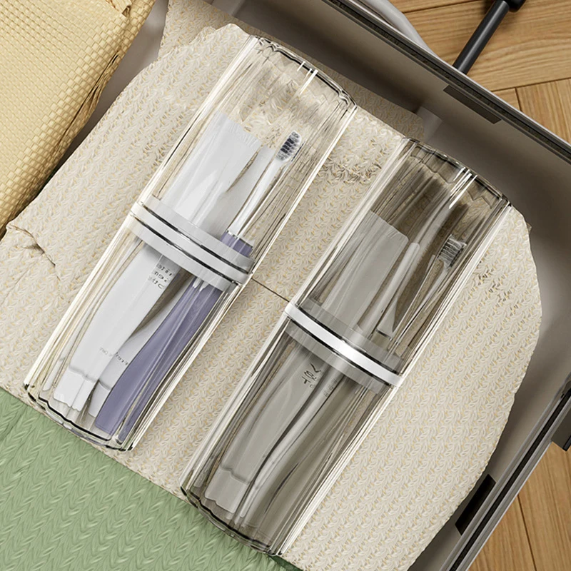 Portable Toothbrush Holder And Travel Toothpaste Storage Case_voghion.com