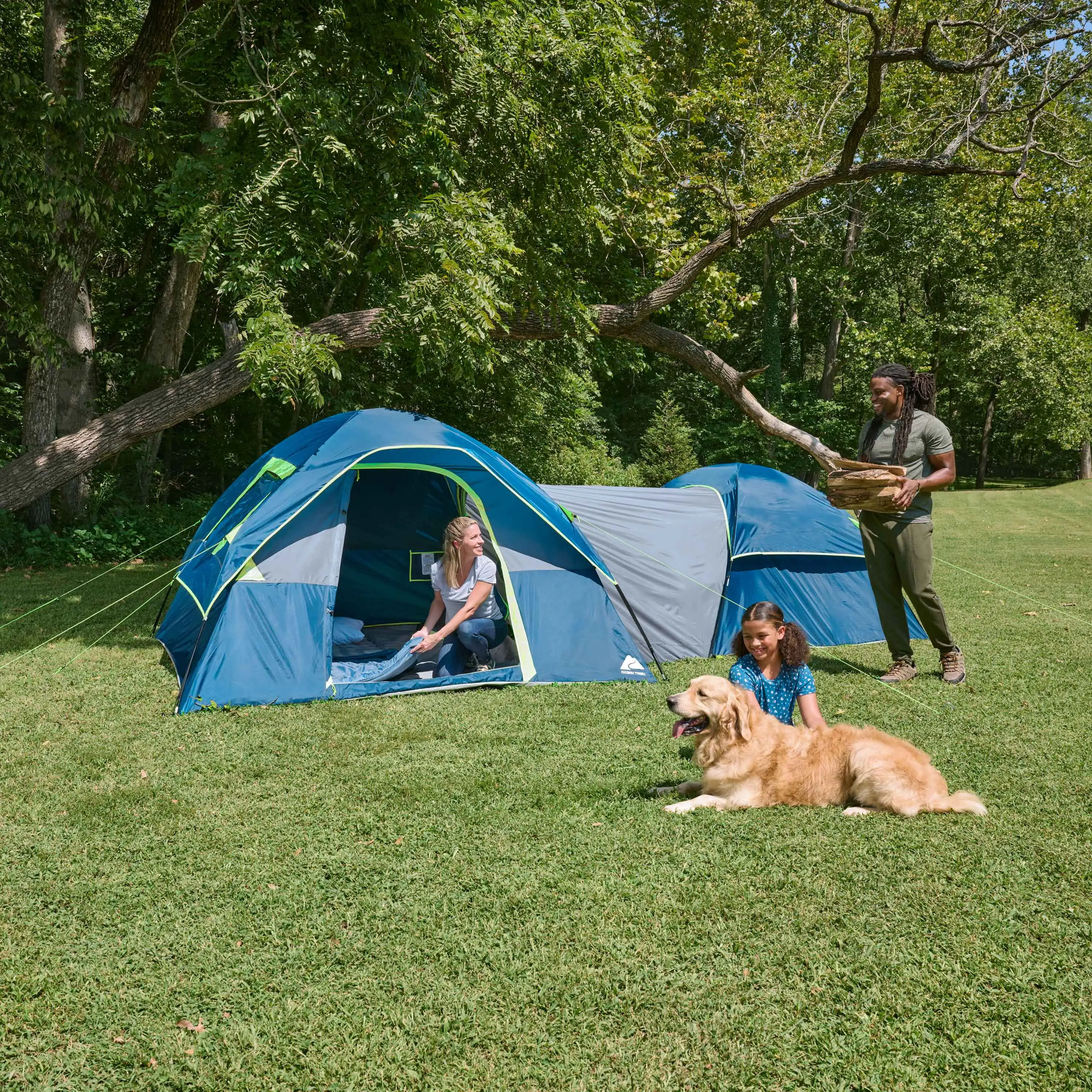 

Ozark Trail 8 Person Dual Dome Tent - 17ft. x 9ft.
