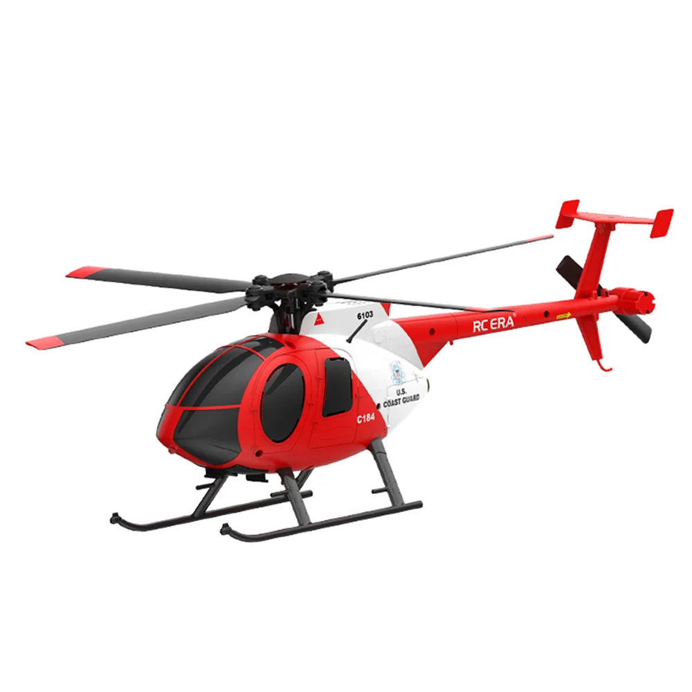RC ERA C184 RC Helicopter 4CH 1/48 One Key Reverse Flight Optical Flow Positioning Aircraft - 4