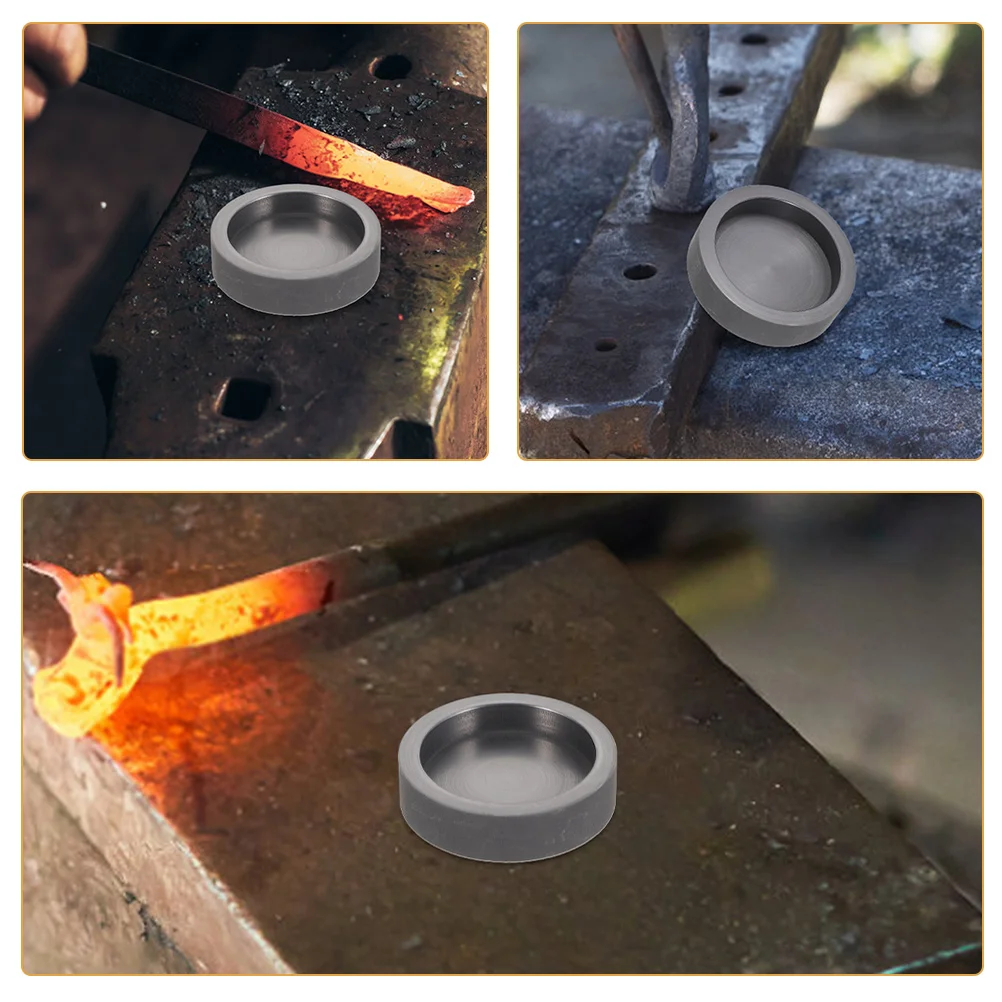 Graphite Crucible Graphite Mold Portable Metal Smelting Crucible Tool for Graphite Crucible Melting Casting Ingot Molds