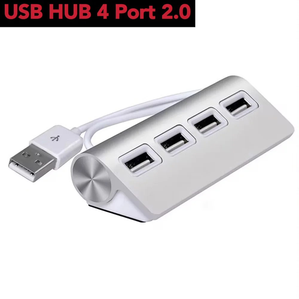 Velocidade Usb Hub Portas Usb 2.0 3.0 Porto Portátil Otg Alumínio Cabo Divisor Usb para Imac Macbook ar Portátil Tablet Peças de Alta