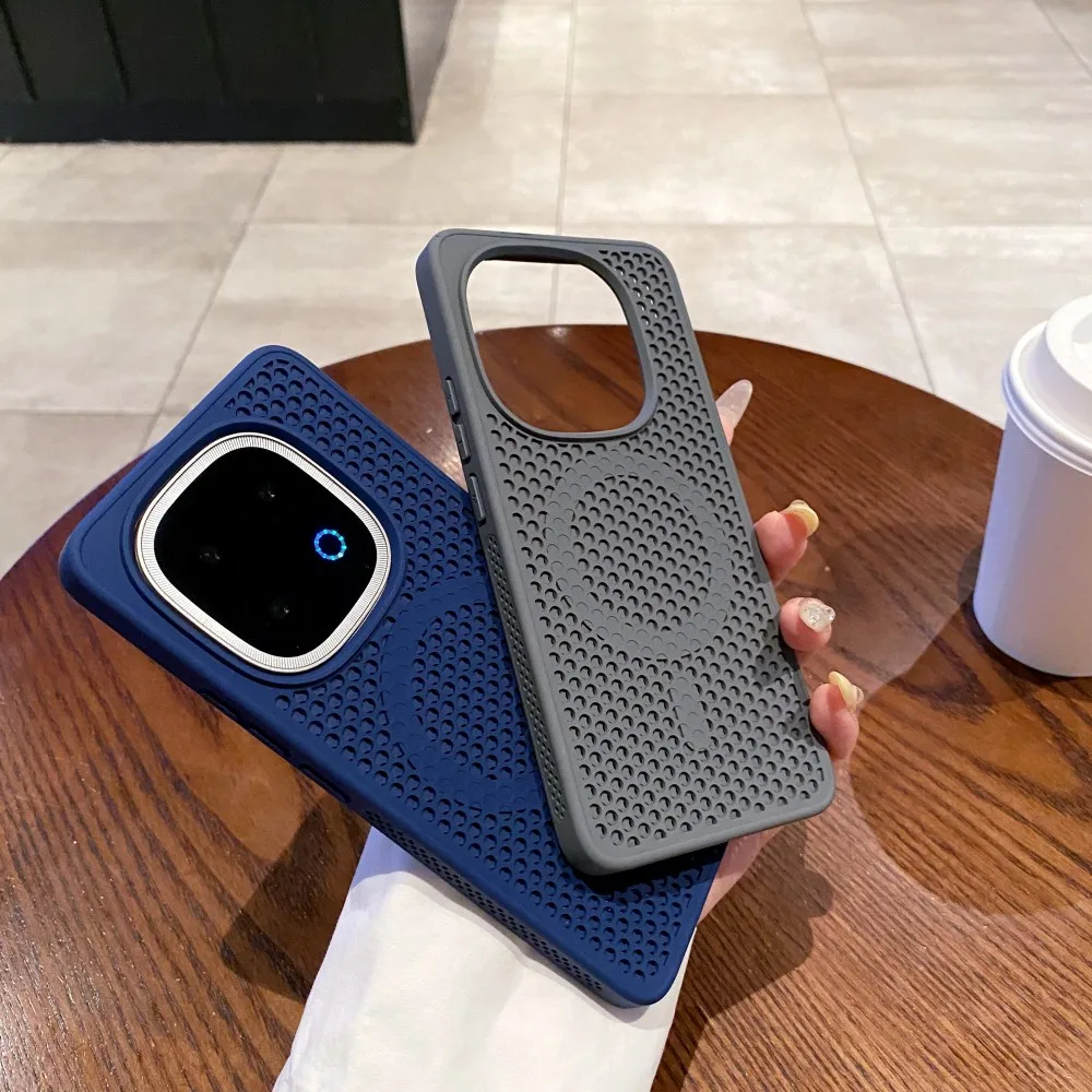 Enhanced Heat Dissipation Magnetic Protective Back Cover Case