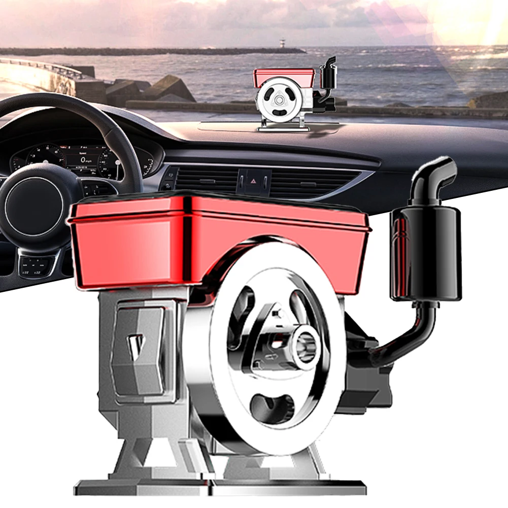 Car Air Freshener Diffuser Scent Diffuser Scent Tablet Solar Powered Rotating Auto Rotating Aromatherapy Electrical Appliances