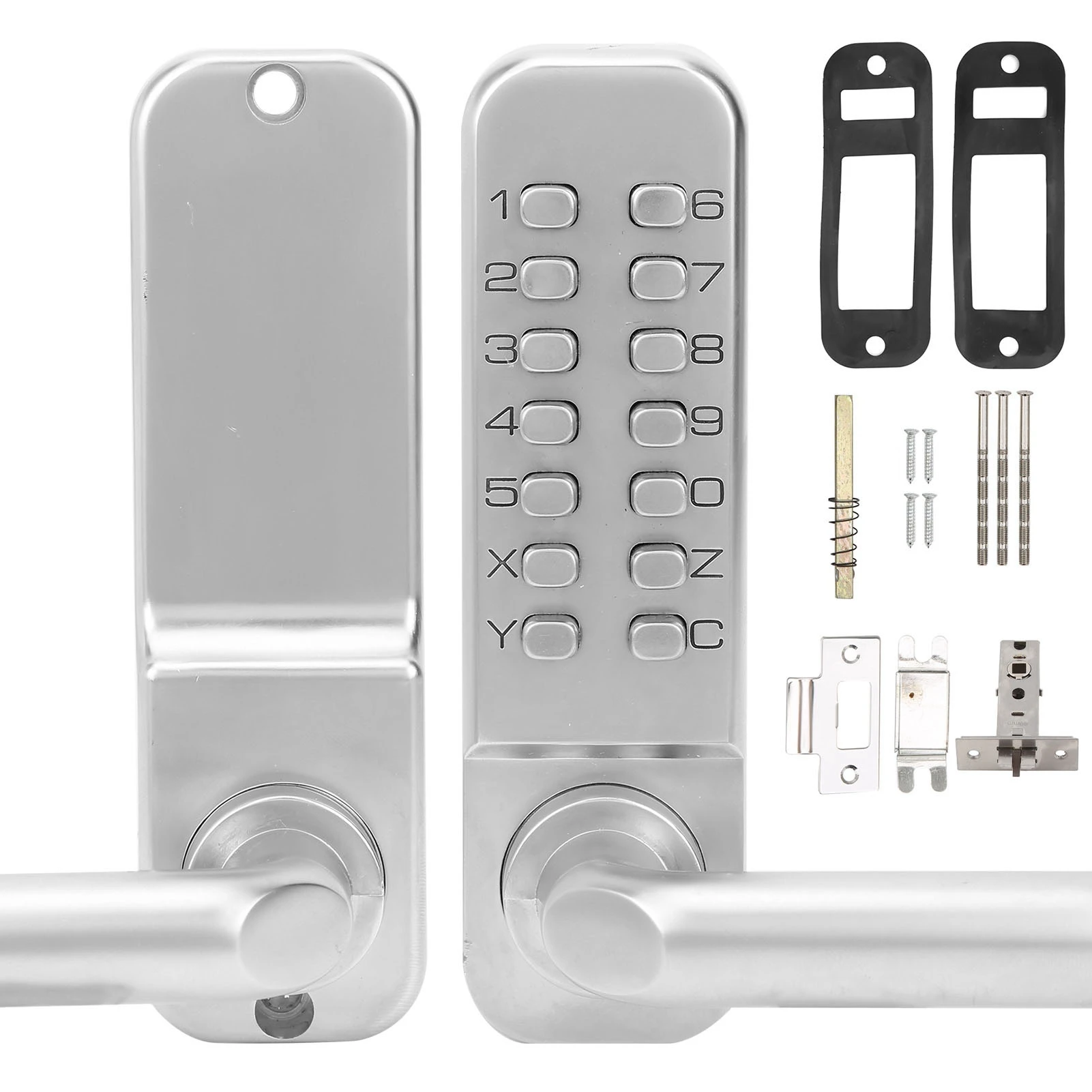 High Security Smart Power Mechanical Door Lock Digital Password Entry ...